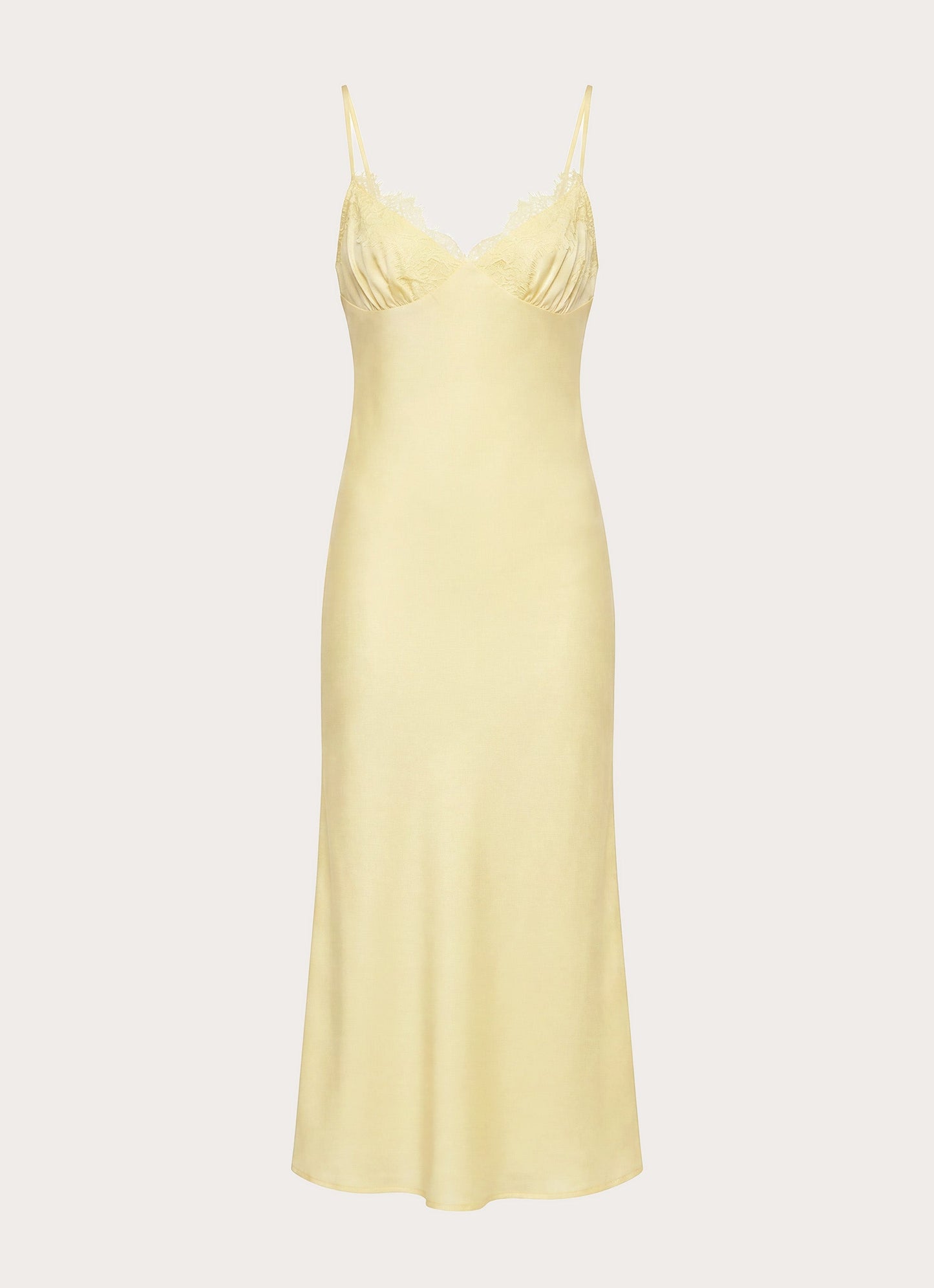 Lisette Midi Dress - Yellow