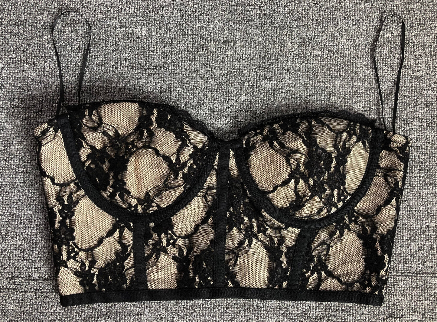 LACE CUTOUT FLARE TWO PIECE SET IN BLACK DRESS STYLE OF CB