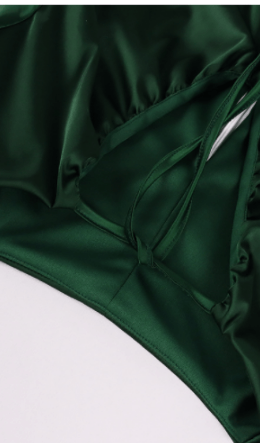 Lantern sleeve pleated two-piece suit styleofcb