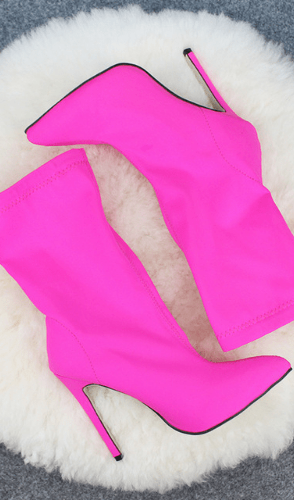 Medium tube stiletto high heels styleofcb