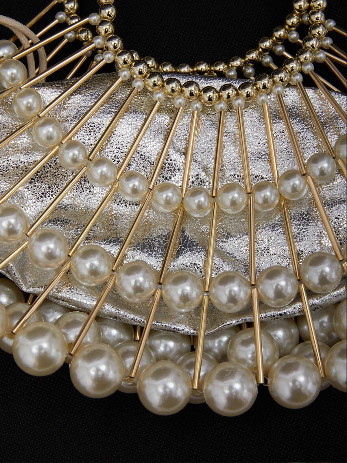 BRAIDED PEARL BAG Bags styleofcb
