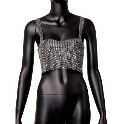 BLING SEQUIN CROP TOP
