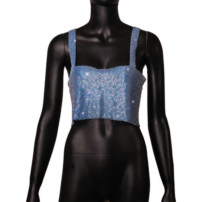 BLING SEQUIN CROP TOP