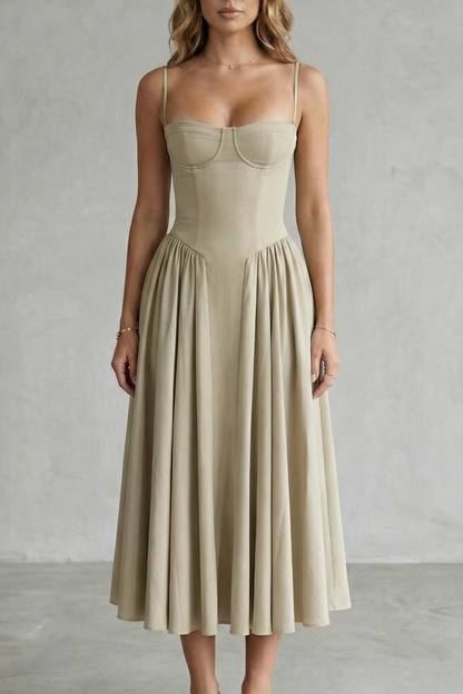 Calliope – Timeless structure – Women’s Sleeveless Structured Dress