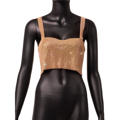 BLING SEQUIN CROP TOP