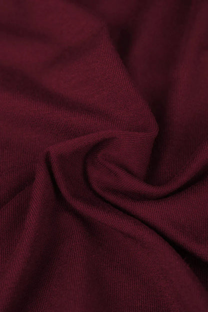 Miss Eida Burgundy Bodysuit