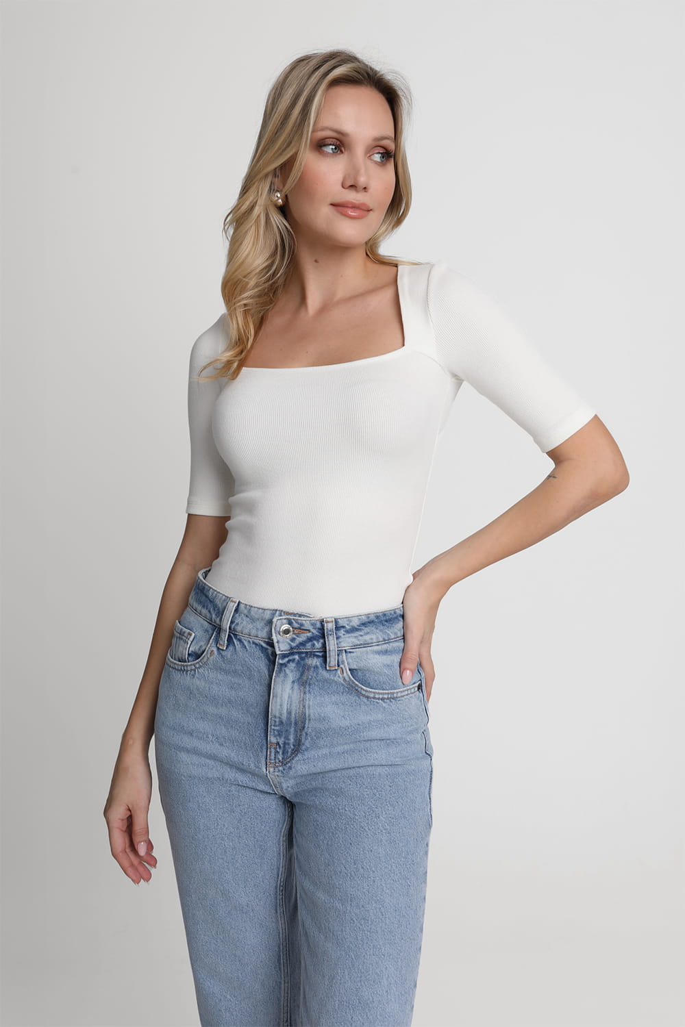 Miss Caro Off-White T-shirt