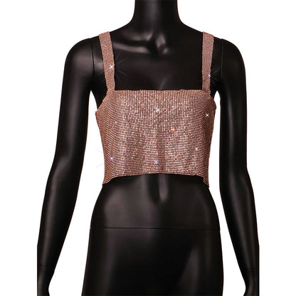 BLING SEQUIN CROP TOP