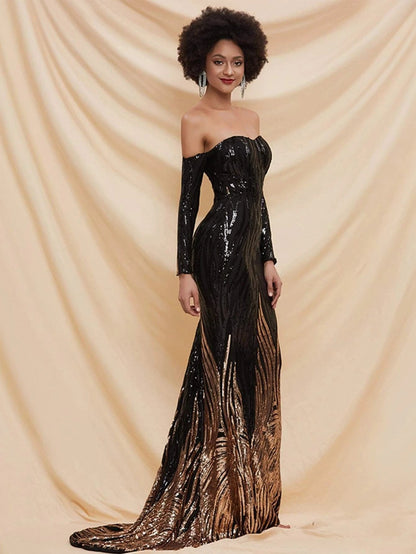 Mermaid Seuin Evening Dress