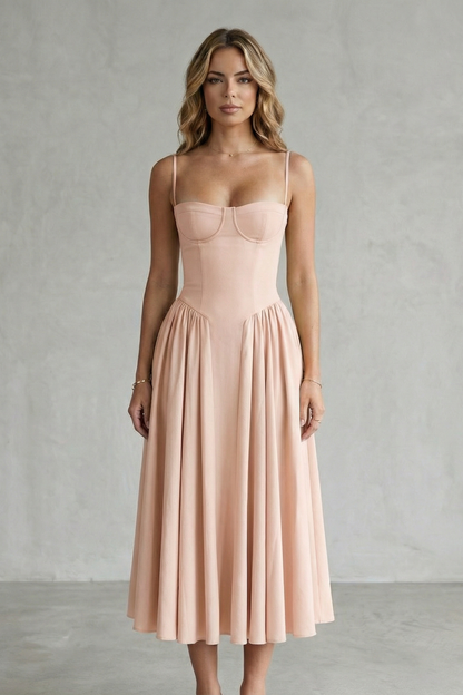 Calliope – Timeless structure – Women’s Sleeveless Structured Dress