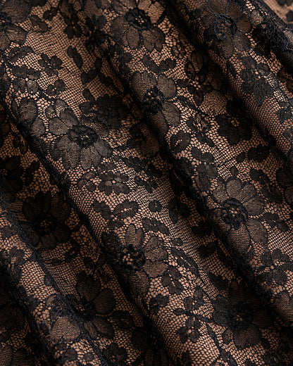 Women's Sheer Lace Lantern Pants High Waist Drawstring Harem Trousers Elastic Lined Joggers with Pockets