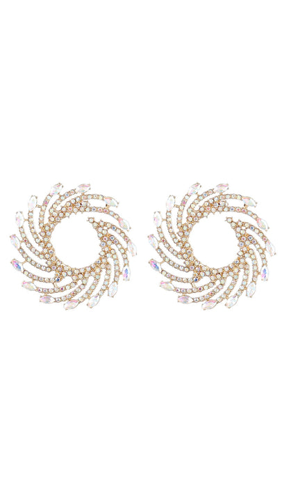 ADELINE SPIRAL EARRINGS IN GOLD