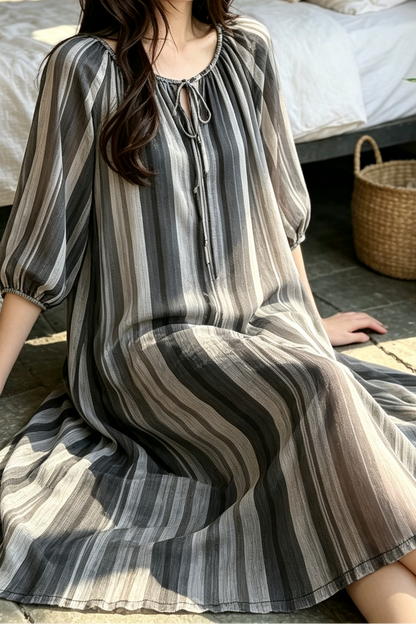 Breathable Relaxed-fit Eco Recycled Cotton Dress (3+1 Promotion)