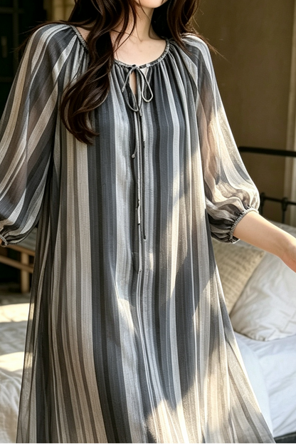 Breathable Relaxed-fit Eco Recycled Cotton Dress (3+1 Promotion)