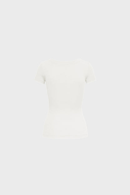 Miss Womanly Off-White T-shirt