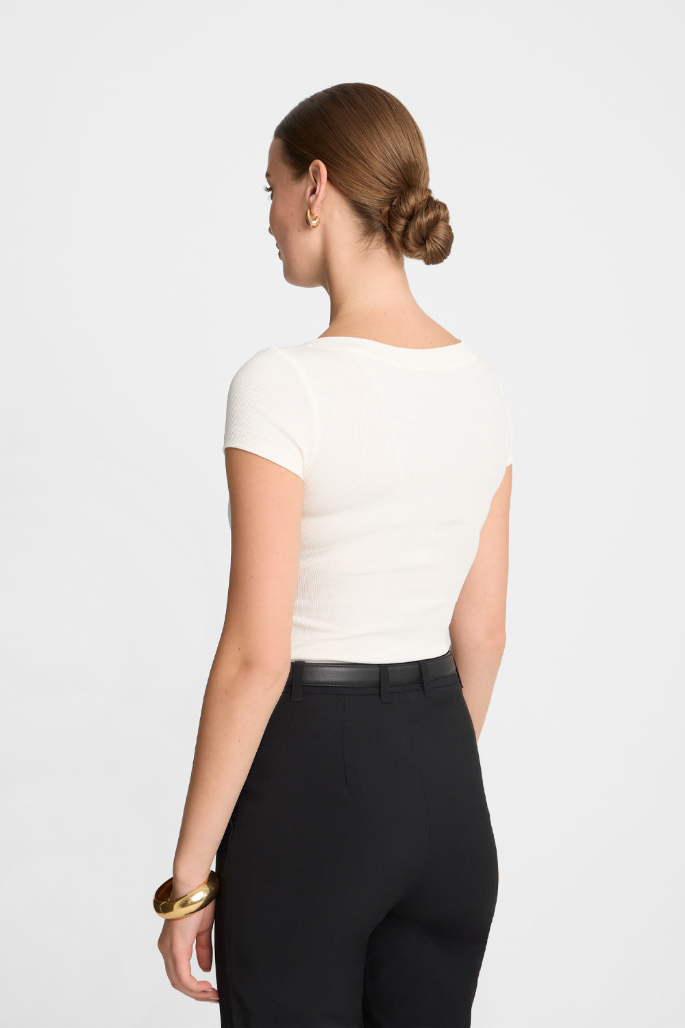 Miss Womanly Off-White T-shirt