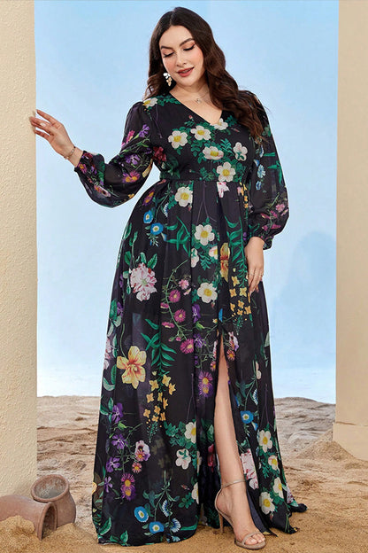 Elodie Chiffon Maxi Dress