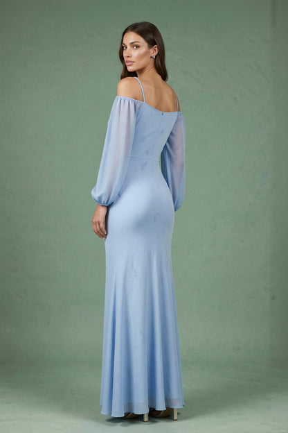 Mediterranean Holiday breathable viscose crepe or linen blend Two-Piece Set for day-to-evening warm sand breathable viscose crepe or linen blend Two-Piece Set - product view 4