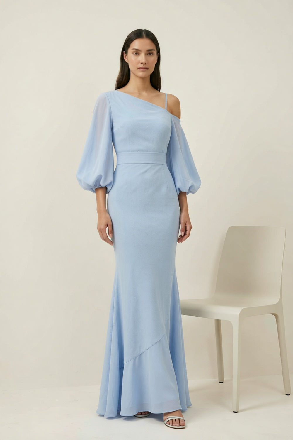 Italian Garden premium compact jersey or fluid Tencel blend Midi Dress for creative office clay red premium compact jersey or fluid Tencel blend Midi Dress - product view 5