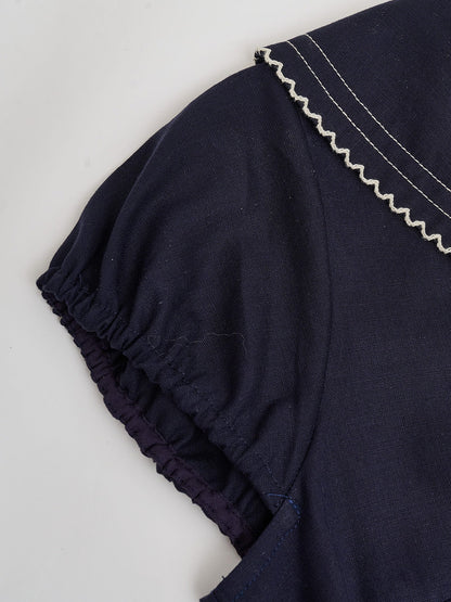 Harper V-Neck Linen Dress