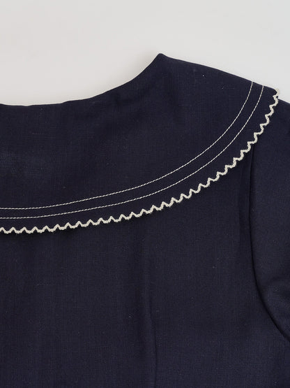 Harper V-Neck Linen Dress