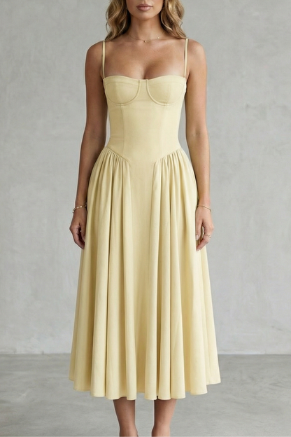 Calliope – Timeless structure – Women’s Sleeveless Structured Dress