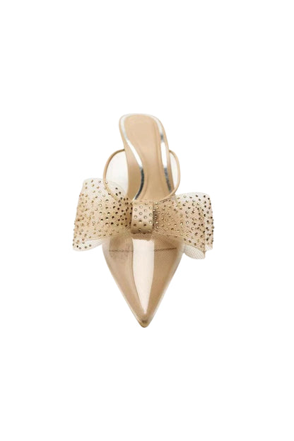 Apricot High Heel with bow
