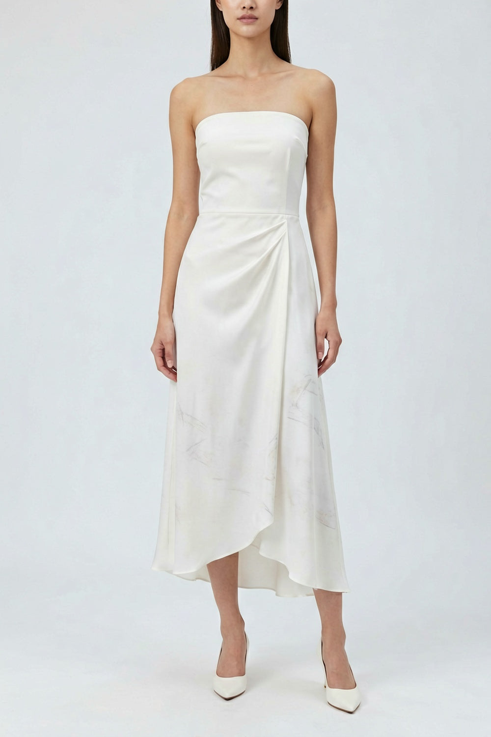 Mediterranean Holiday breathable viscose crepe or linen blend Two-Piece Set for day-to-evening warm sand breathable viscose crepe or linen blend Two-Piece Set - product view 1