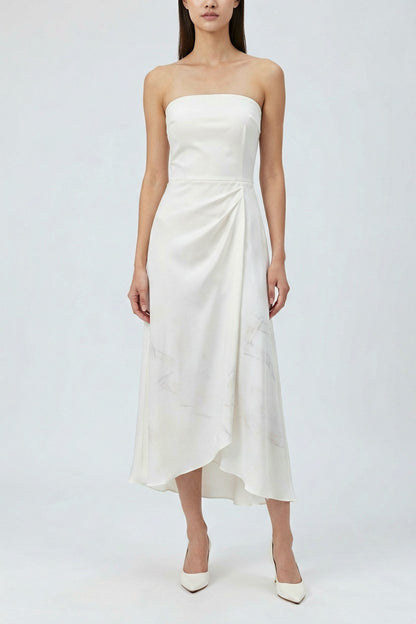 Mediterranean Holiday breathable viscose crepe or linen blend Two-Piece Set for day-to-evening warm sand breathable viscose crepe or linen blend Two-Piece Set - product view 1
