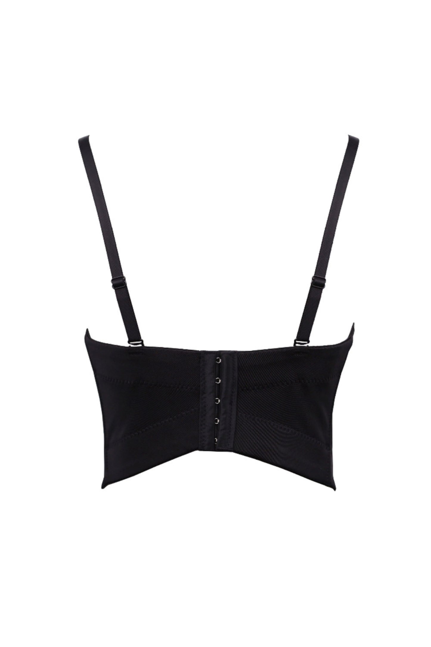 Embroidery Boning Corset Sling Tube Top