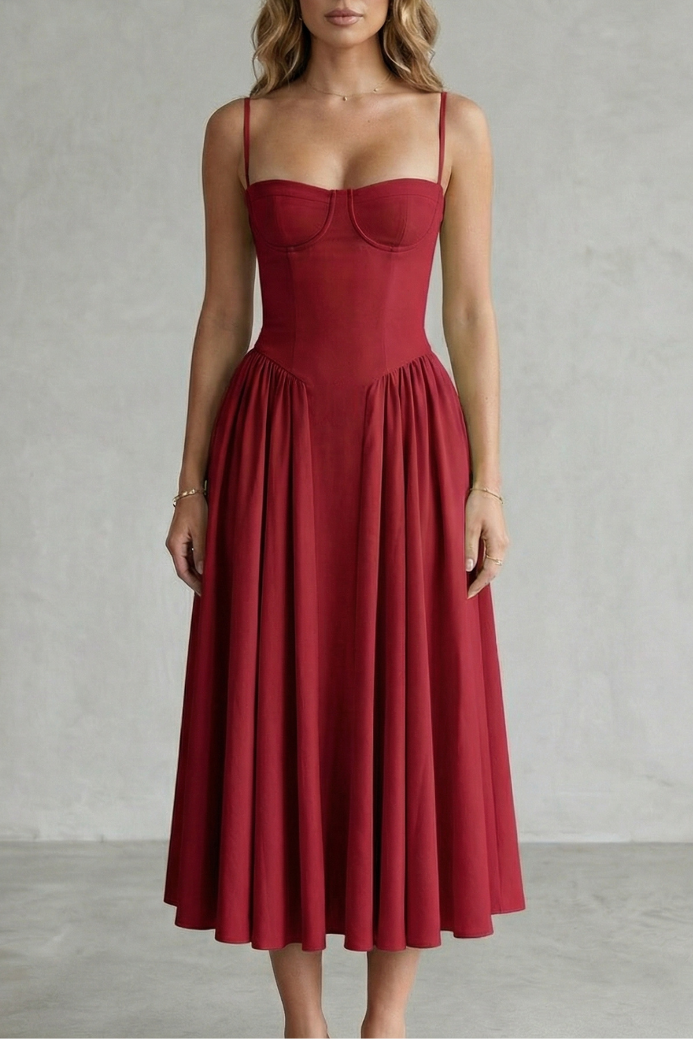 Calliope – Timeless structure – Women’s Sleeveless Structured Dress