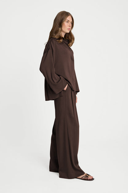 Miss Suri Chocolate Trousers