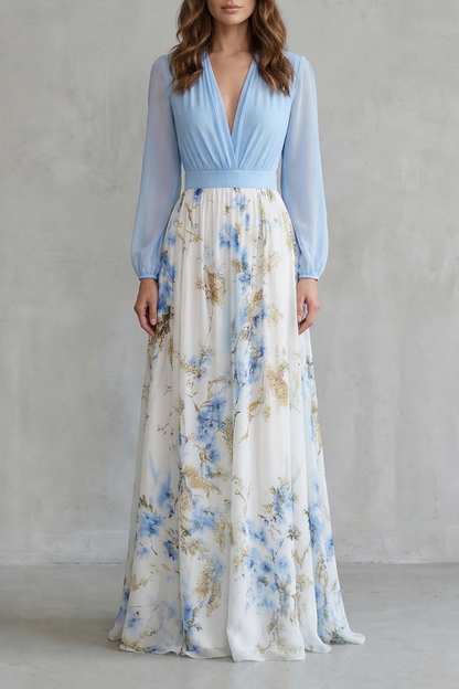 Avelisse – Romantic flow – Floral maxi dress