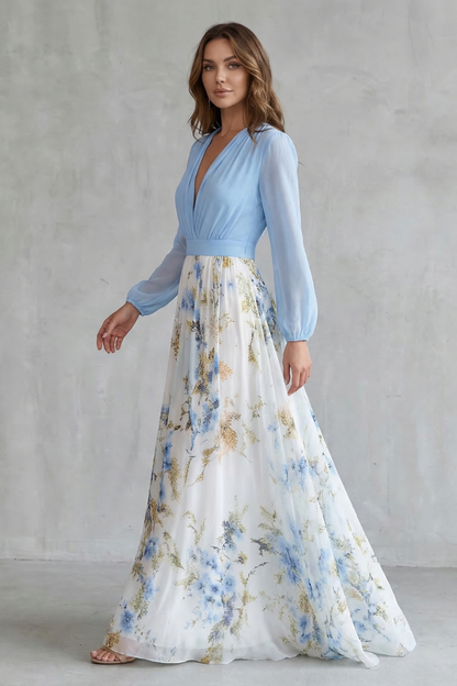 Avelisse – Romantic flow – Floral maxi dress