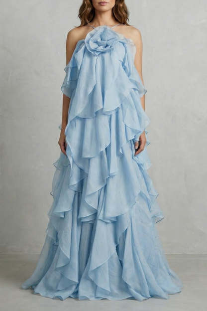 Bellarose – Layered ruffle statement – Maxi dress