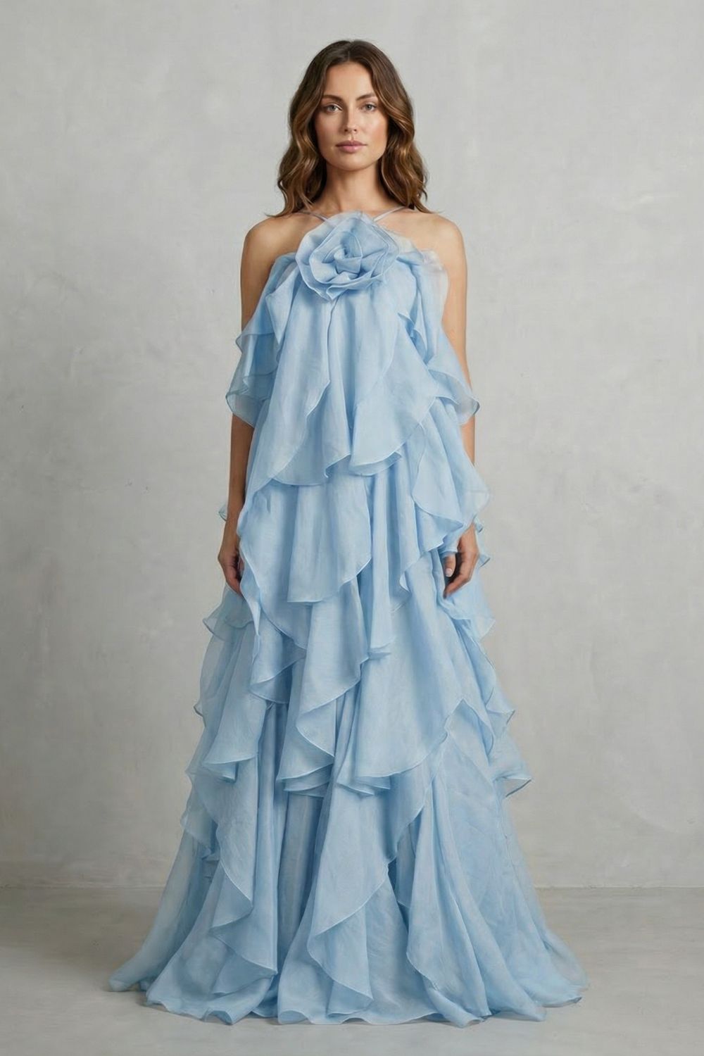 Bellarose – Layered ruffle statement – Maxi dress