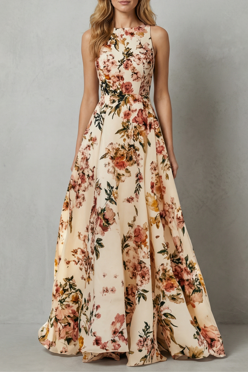 Bellefleur – Timeless floral elegance – Maxi dress