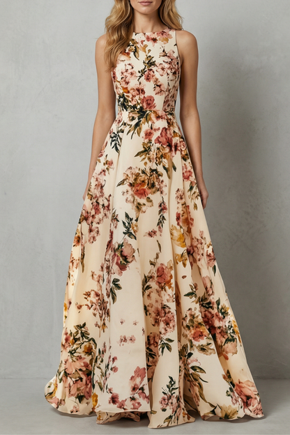 Bellefleur – Timeless floral elegance – Maxi dress