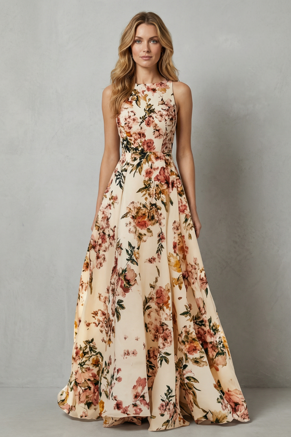 Bellefleur – Timeless floral elegance – Maxi dress