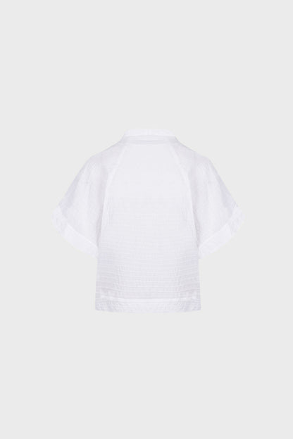 Miss Vivien White Blouse