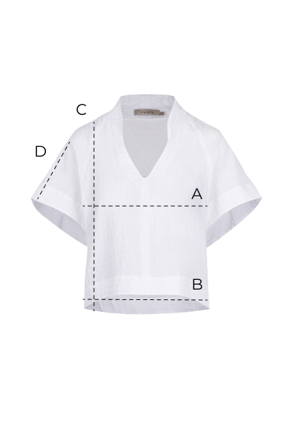 Miss Vivien White Blouse