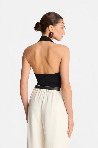 Miss Lisa Black Bodysuit