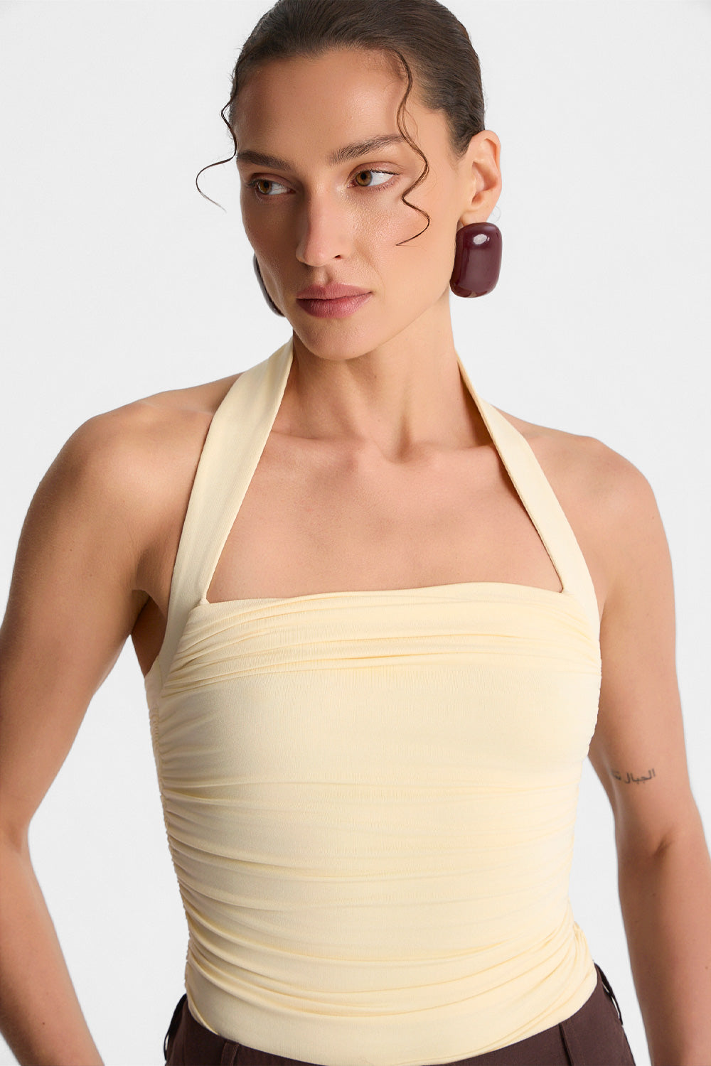 Miss Lisa Butter Yellow Bodysuit