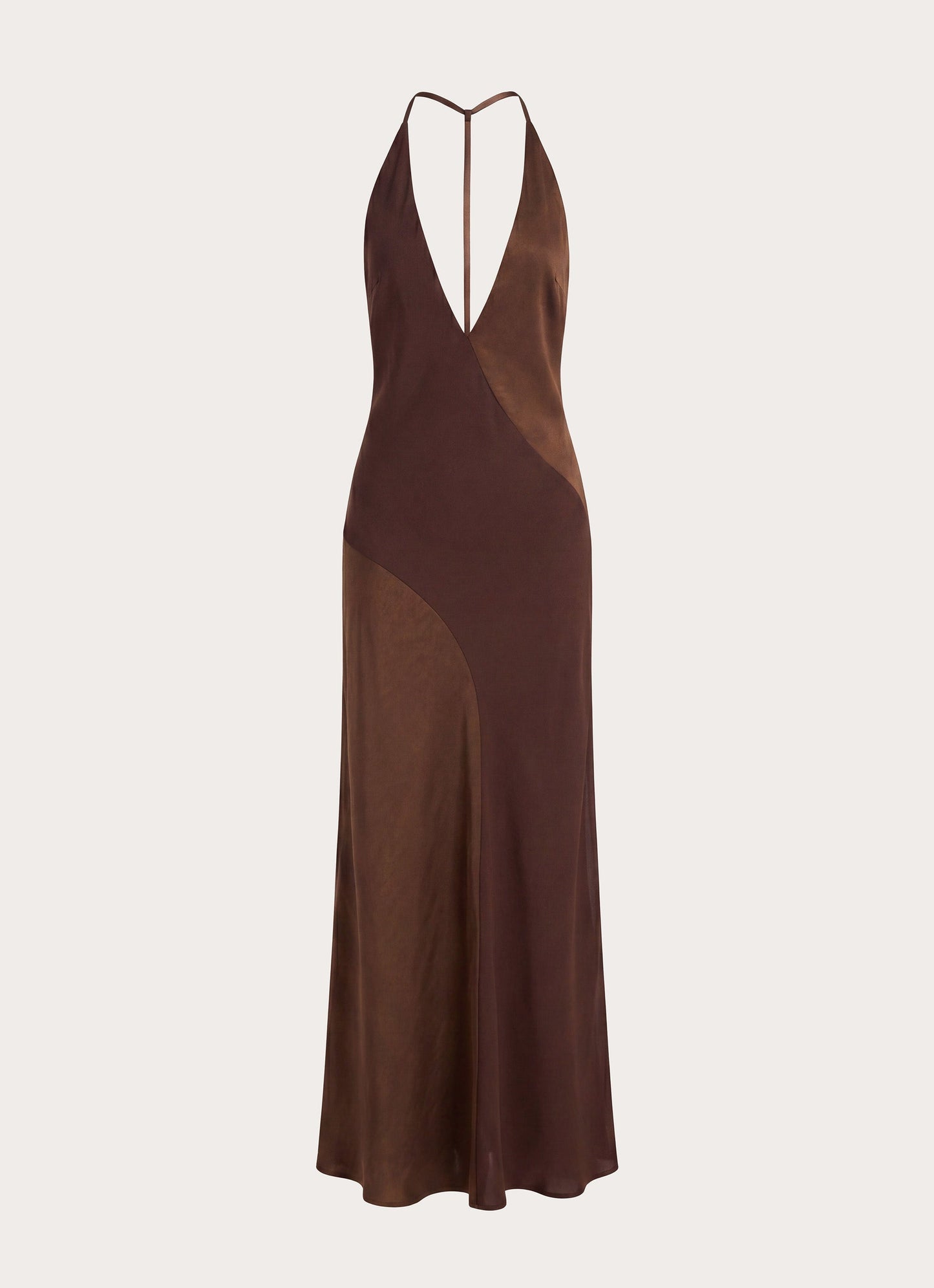 Ellopez Maxi Dress - Chocolate