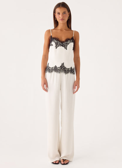 Ellora Cami Top - Cream