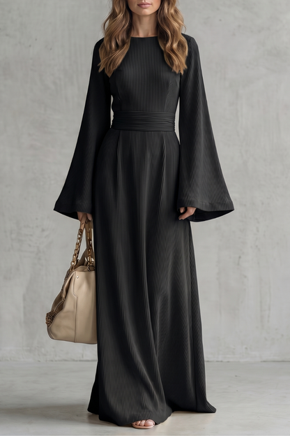 Elowen – Pleated grace elegance – Maxi dress