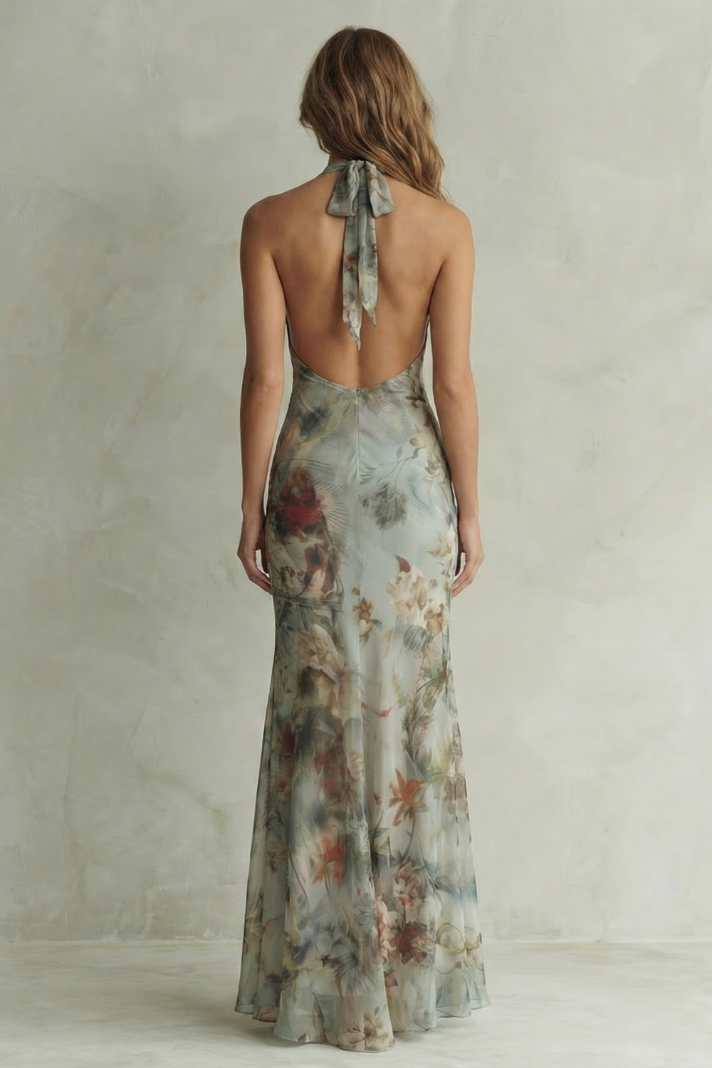 Floravienne – Vintage chiffon allure – Maxi dress