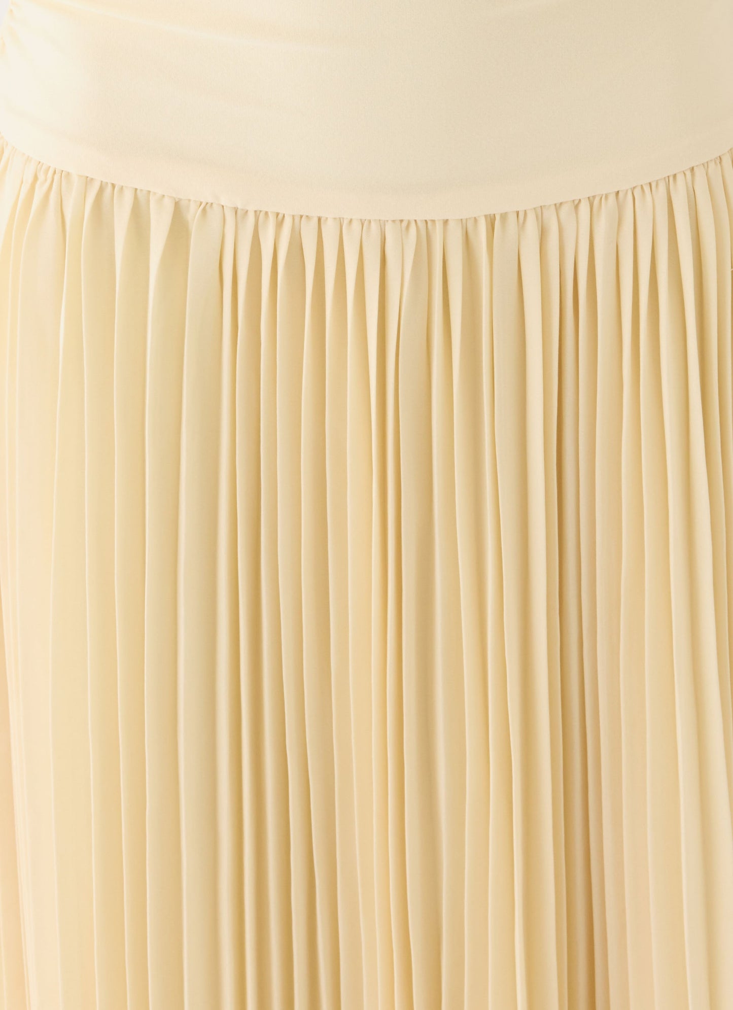 Harvest Sky Maxi Dress - Baby Yellow