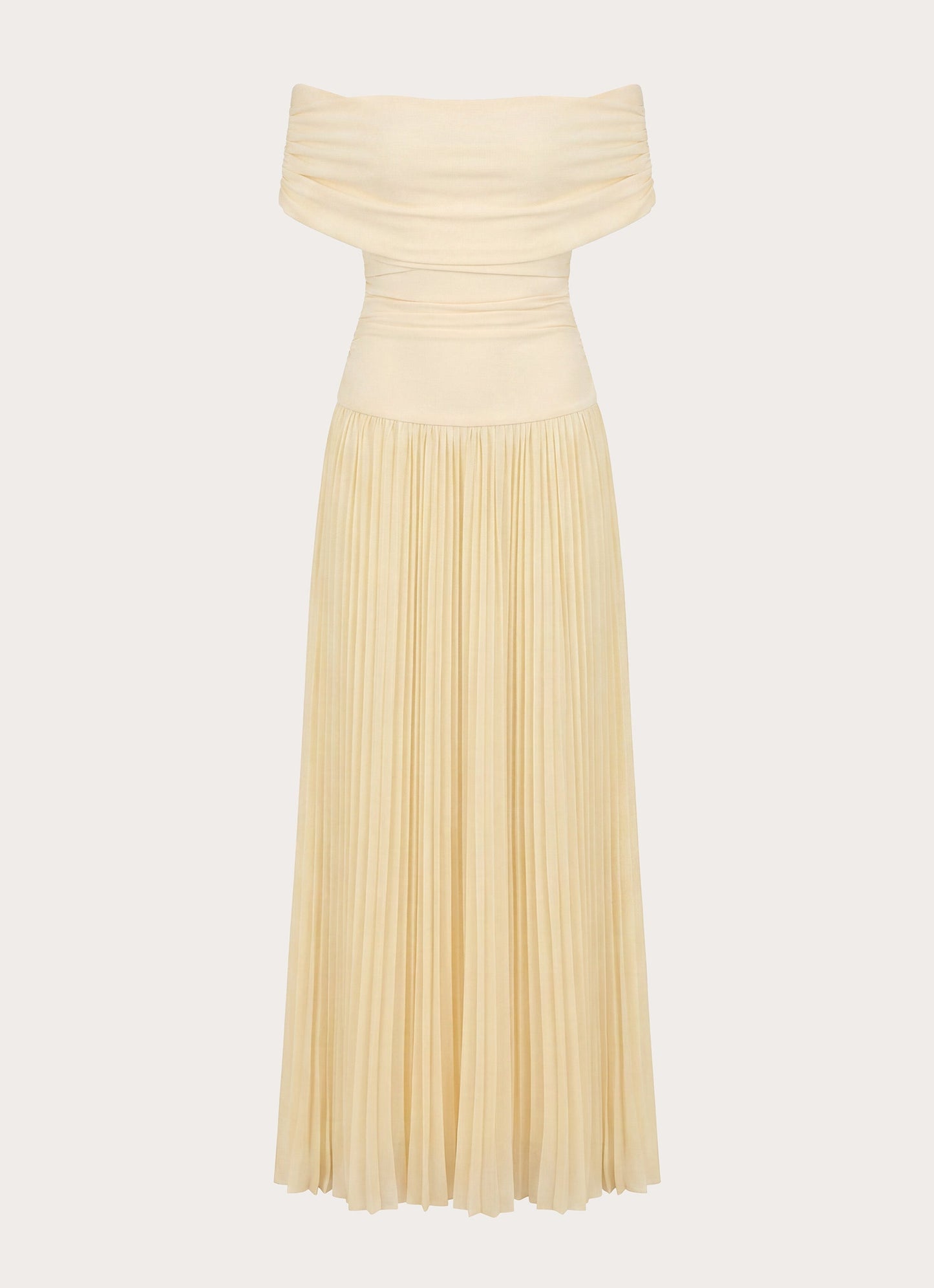 Harvest Sky Maxi Dress - Baby Yellow