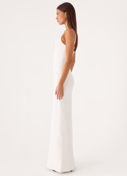 Inez Maxi Dress - White